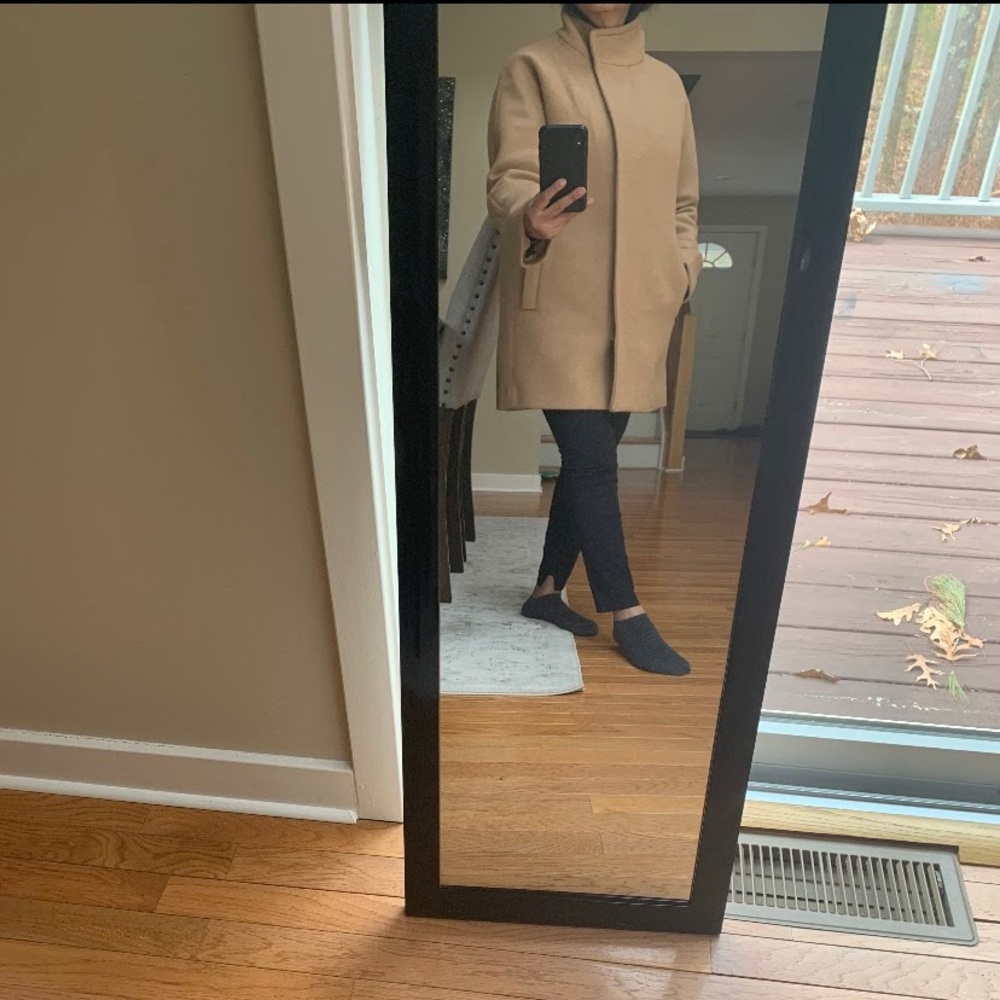 JCrew Funnel Coat - Pre-Loved Beige/Tan